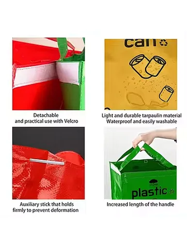Plastic Storage Organizer,Multifunctional Storage Bag